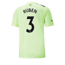 Manchester City Ruben Dias #3 Tredje Tröja 2022-23 Korta ärmar